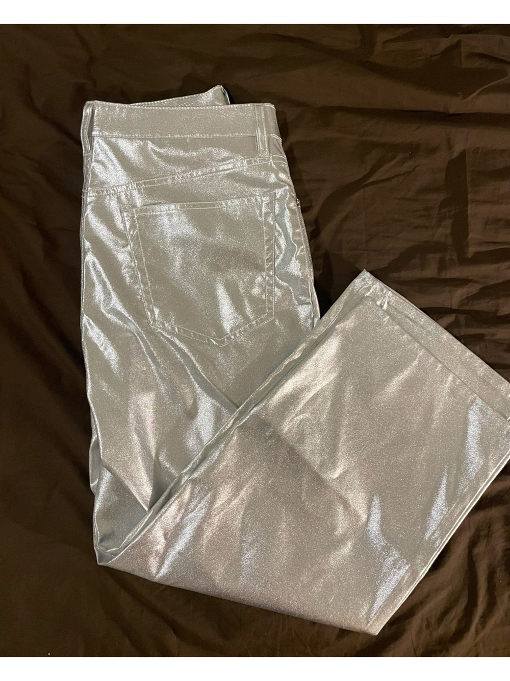 H&M Silver Metallic Women’s Jeans